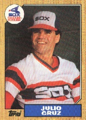 1987 Topps Baseball Cards      790     Julio Cruz